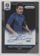 2016 Panini Prizm UEFA Euro Signatures Matteo Darmian #S-MDA Auto
