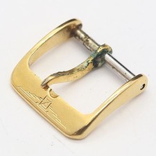 Cinturino orologio da polso donna Longines fibbia originale colore oro 14...