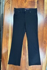 Gloria Vanderbilt Women's Black Petite Dress Pants Straight Leg