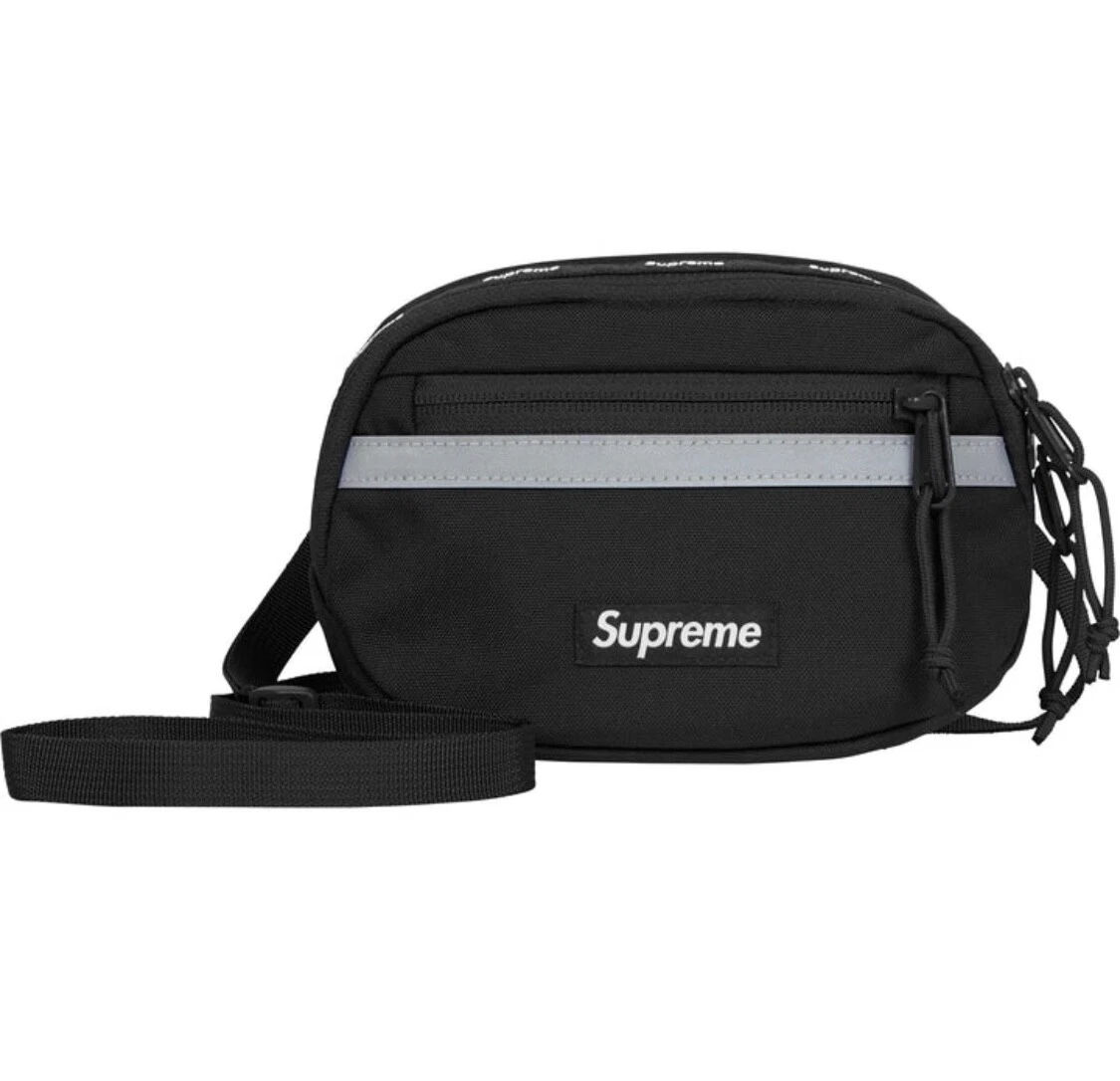 Mini sac latéral noir 100% authentique FW24 Supreme taille unique neuf avec étiquette