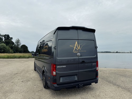 Roof Spoiler wing For VW Crafter MK2 WITH CAMERA door cover - Picture 10 of 11