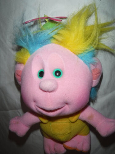 Cousin Rowdy Hobnobbins 11" Troll Vintage 1989 HTF Plush Soft Toy Stuffed Animal - Picture 2 of 6