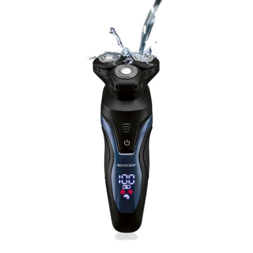 Nuevo Diseño Silvercrest Afeitadora Giratoria Inalámbrica con Accesorios Pantalla LED IPX6 - Imagen 4 de 10