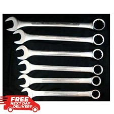 6pc Combination Wrench Spanner Set JUMBO Spanner 33 36 38 41 46 50mm HGV Quality