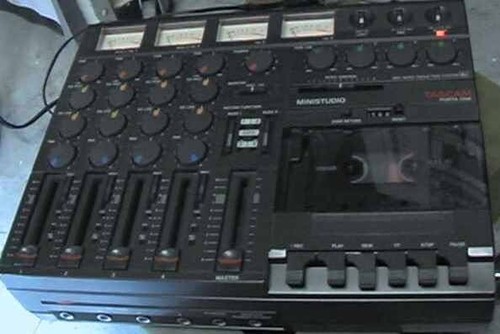 Tascam 464 4-Track cassette multitrack & 12 ch. analog mixer. Rare Vintage find! - Picture 13 of 20