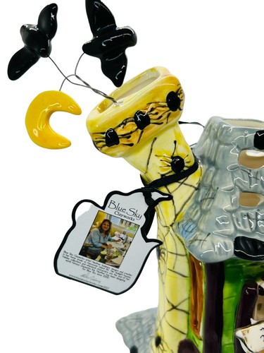 Candelabro de Halloween Blue Sky Clayworks Howlin' Mansion Té 2009 - Imagen 17 de 19
