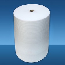 Schaumfolie 2 mm 1,2 m breit 125 m lang, 1 Rolle Isolierfolie, Oberfl&auml;chenschutz