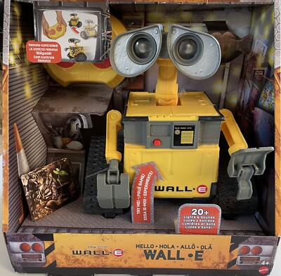 Disney Pixar WALL-E Hello Remote Control Figure Walle RC Robot NEW Toy Sale