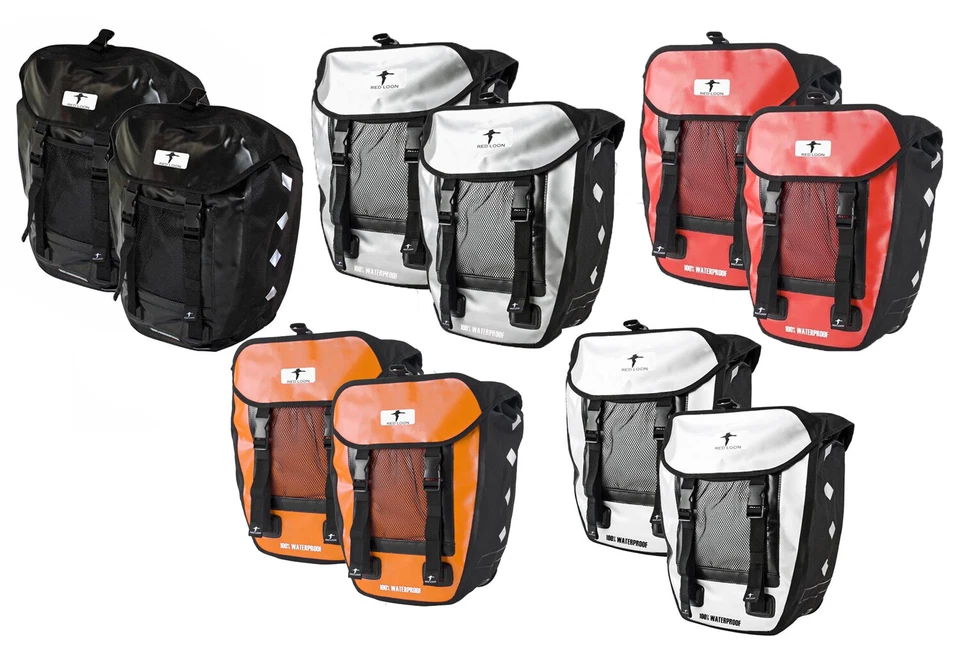 2x Red Loon Pro Packtasche Fahrradtasche Gepäckträgertasche LKWPlane wasserdicht