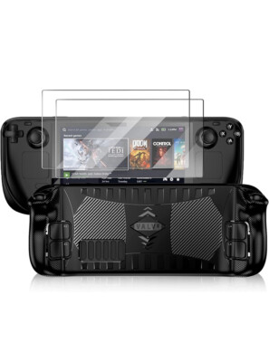 Steam Deck Case Stream Deck Case with Anti-Slip Particles, Compatible