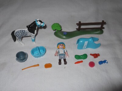 PLAYMOBIL Collectible Classic Pony Set - Figure, Pony & Grooming Accessories For Imaginative Play - View #9