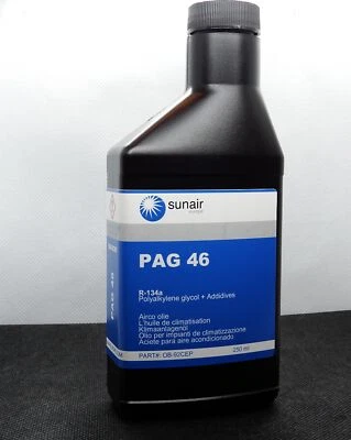 Aceite Para Aire Acondicionado Sunair PAG 46 250 ml Para R134a - Imagen 1 de 2