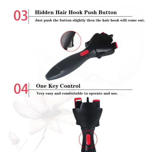 Automatic Hair Braider Machine DIY Magic Hair Styling Tools Curling Irons G8B7 - Picture 4 of 10