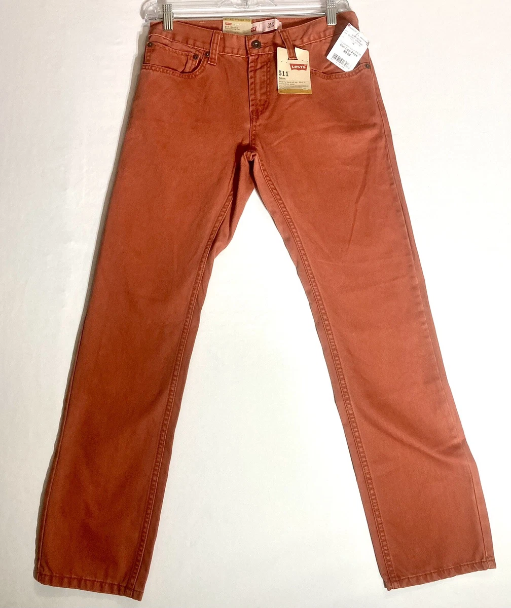 Levis 511 orange clearance
