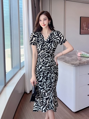 Office Dresses for Women Work Business Formal Midi Fit and Flare Black Size 2-10 - Picture 12 of 14