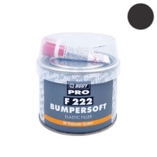 HB Body 222 Bumpersoft 250g Car Body Filler Soft Black Putty For Plastic Bumpers