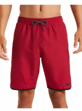 Nike Men's Diverge 9" Volley Swim Shorts Noble Red Small