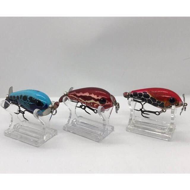 New RAPALA COLLECTORS LIMITED EDITION FAT RAP PROP SET OF 3 TOP WATER