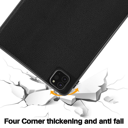 For iPad Pro 12.9 inch Case (6th/5th/4th Gen) Folio Leather Stand Smart Cover - Picture 5 of 19