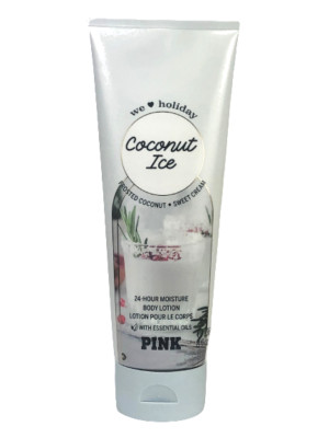 VICTORIA S SECRET PINK COCONUT ICE FRAGRANCE BODY LOTION CREAM 8 oz New