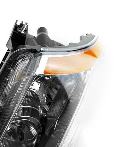 Chrome Headlights Pair For Nissan Rogue 2013-2008 Nissan Rogue Select 2015-2014 - Picture 2 of 12