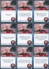 Star Trek The Next Generation A I Captain Jean-Luc Picard with ALL Variations