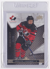 2018 UPPER DECK TEAM CANADA WOMEN MIDNIGHT /50 JOCELYNE LAROCQUE #68 TEAM CANADA