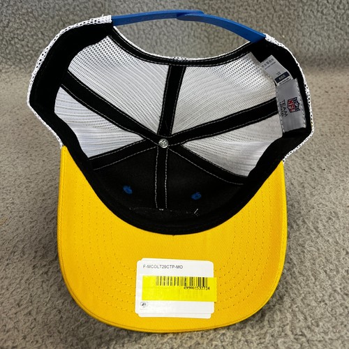 Los Angeles Rams Hat Cap Kid Snap Back Blue Yellow Trucker Mesh Patch Adjustable - Picture 5 of 10