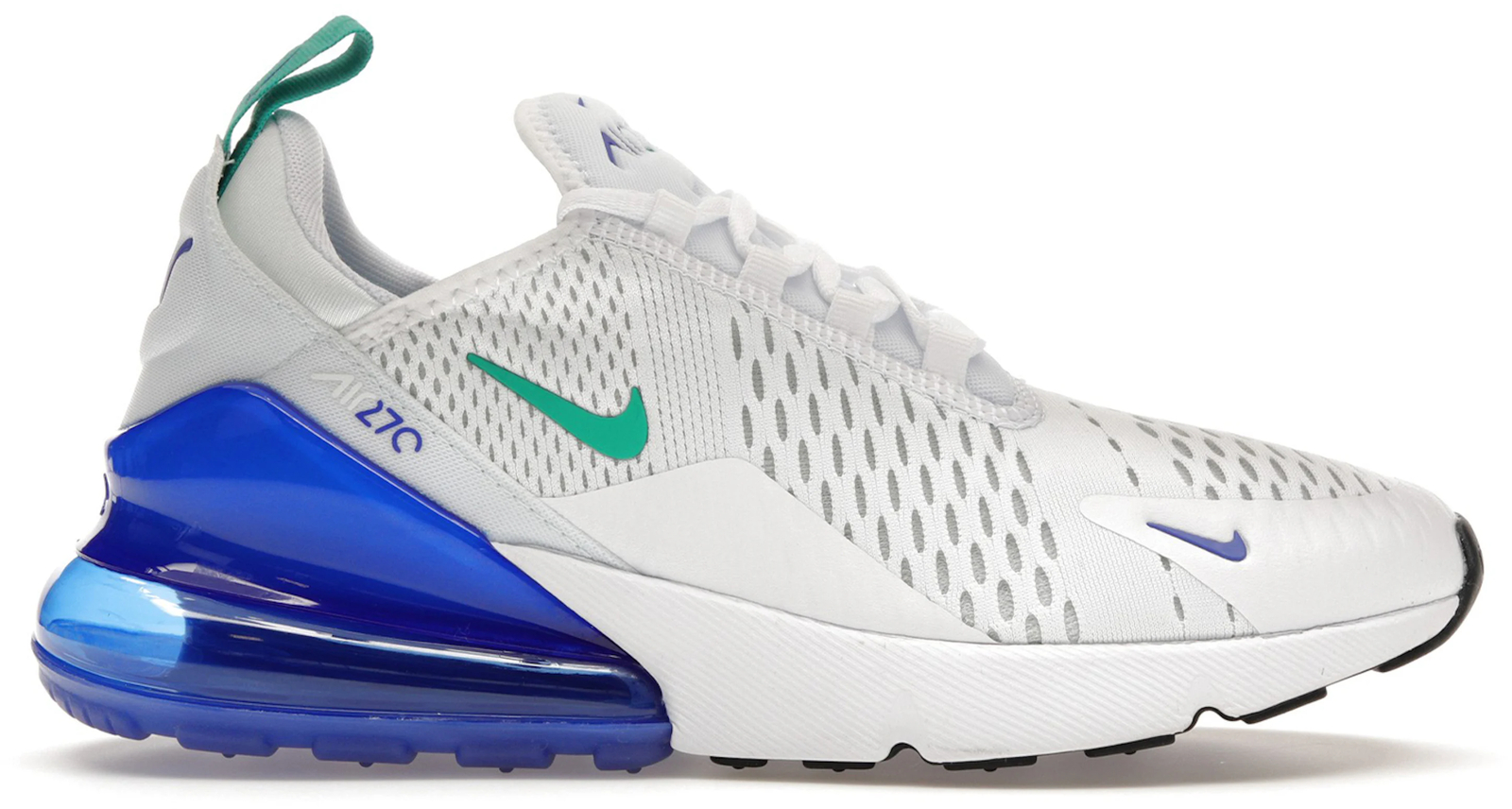 Женские кроссовки Nike Air Max 270 Белый Neptune Зеленый Lapis Blue AH6789-109 sz 8