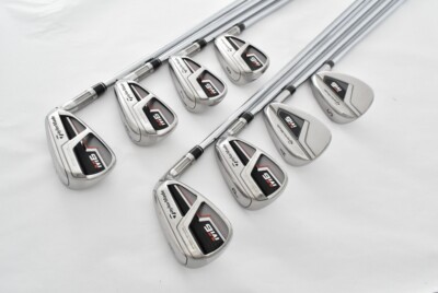 TaylorMade - アイアンセット 計8本:2018 M4 7本(#5-AW) + M6 SW TaylorMade - アイアンセット 計8本:2018 M4 7本(#5-AW) + M6 SW