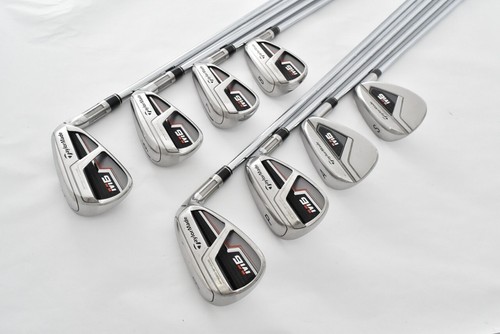8pcs Taylormade M6 Iron Set 5-6-7-8-9-PW-AW-SW Flex Stiff RH Irons Japan - Picture 2 of 15