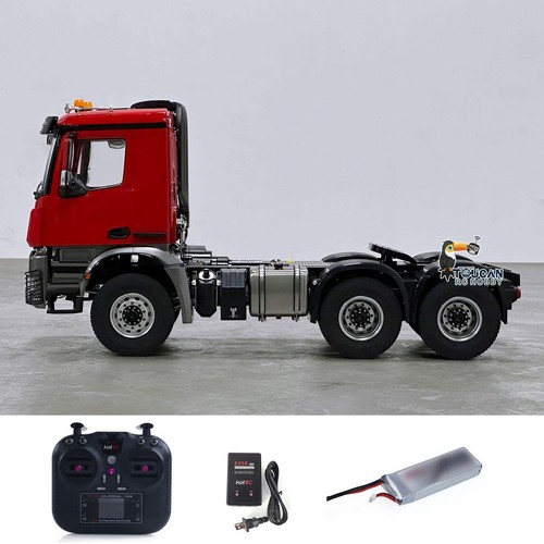 6WD RC RTR 1/14 Tractor Truck Model with Metal Chassis 2Speed Gearbox for TAMIYA - Picture 2 of 8