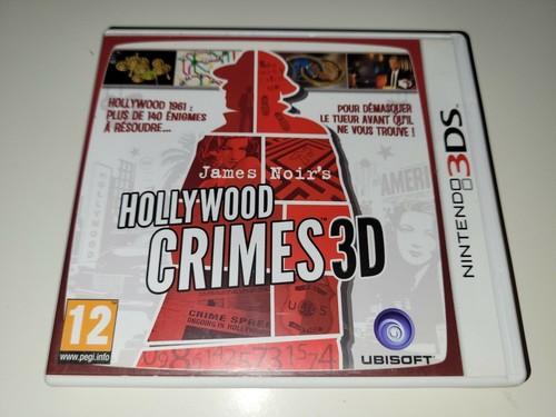 Nintendo 3DS - James Noir's Hollywood Crimes 3D - Guter Zustand