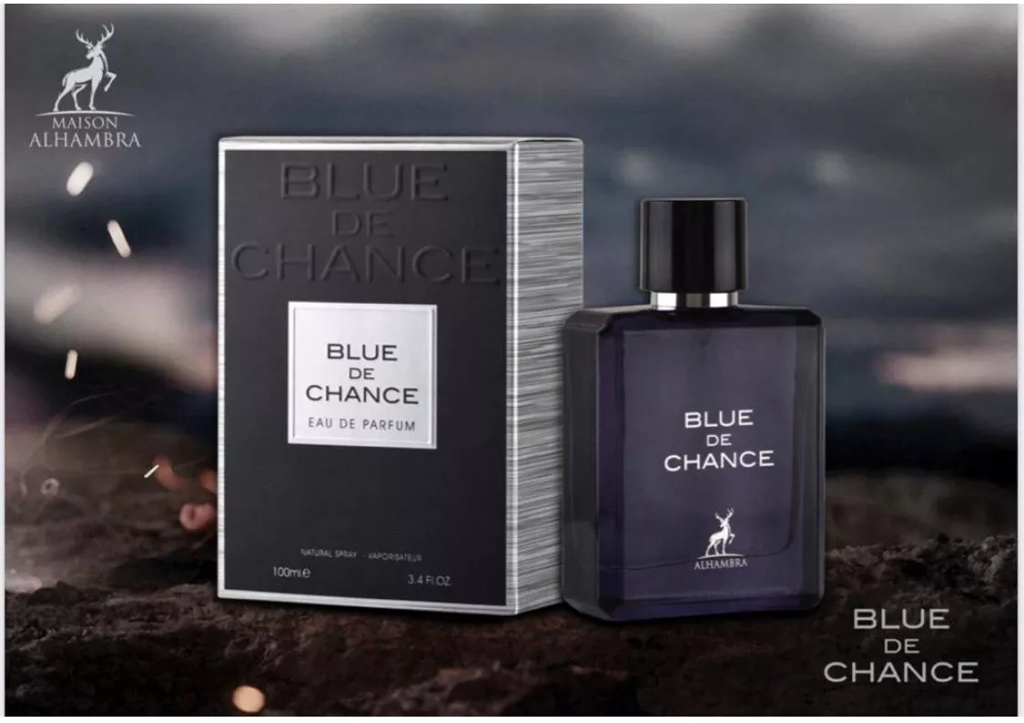 Blue De Chance By Maison Alhambra For Men Eau De Parfum 100 ML