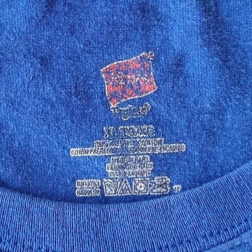 Vintage FLORIDA GATORS x DC BATMAN - NCAA Football Blue Tee Shirt - Size XL RARE - Picture 4 of 8