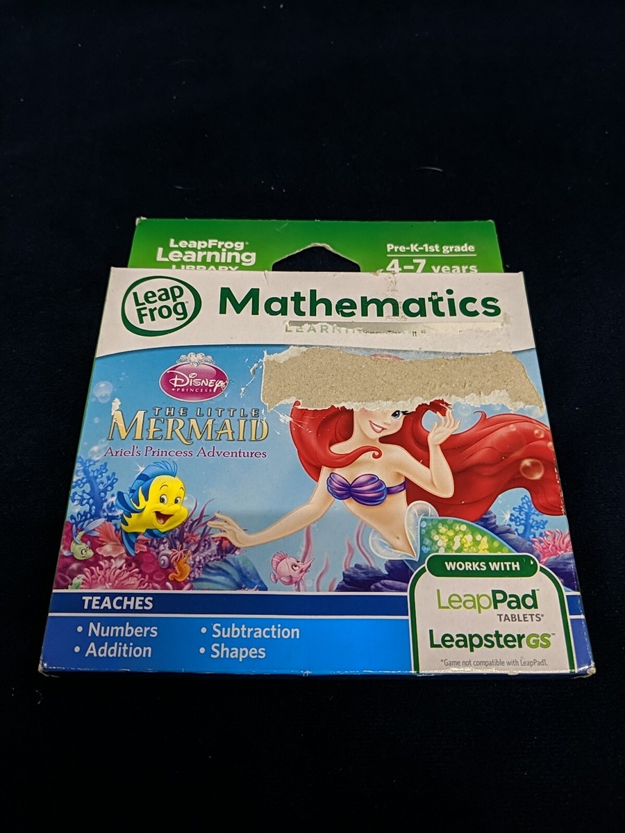 LeapFrog Mathematics Learning Game Little Mermaid Ariel's
