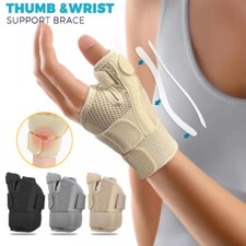 Flexible Splint Wrist Thumb Support Brace for Tendonitis Arthritis Pain Reli  