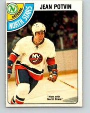 1978-79 O-Pee-Chee #287 Jean Potvin  Minnesota North Stars V24887