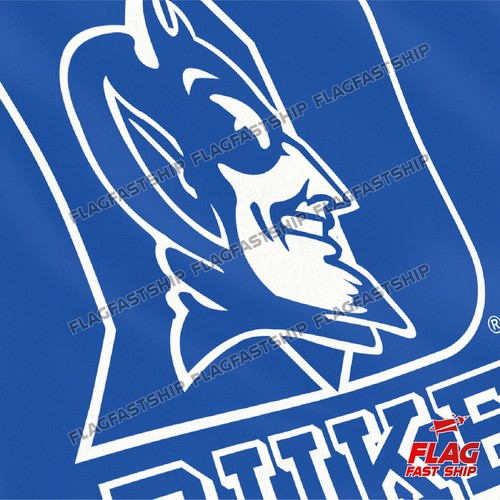 Duke University Blue Devils 3X5 Ft Banner NCAA Football FREE Shipping - Picture 4 of 9