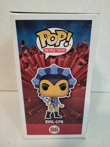 Funko Pop! Retro Toys Masters of the Universe - Evil-Lyn #86 NIB MOTU - Picture 4 of 6