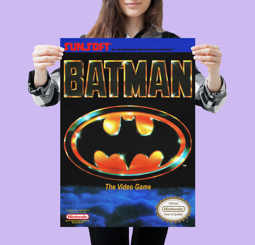 Retro NES Poster Vintage Super Nintendo Poster 80er 90er Jahre Wandkunst A5 A4 A3 A2 - Bild 10 von 52