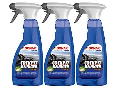 3x SONAX 500 ml XTREME CockpitReiniger Matteffect Reinigung und Pflege