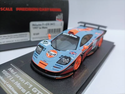 hpi 1/43 Mclaren F1 GTR LeMans 1997 Blue | eBay