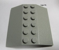 Lego 4509 Slope 33 6x6 Train Roof Lt Gray Paradisa 6410 Train 4512 7735 MOC B27