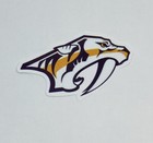 Nashville Predators Hockey Sticker Sport Team Logo Art Decal Vinyl Souvenirs Tc6