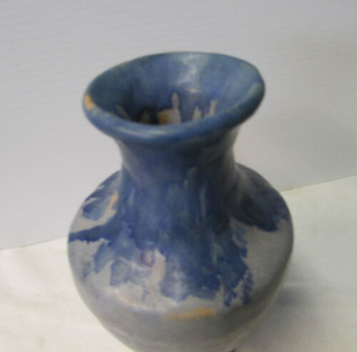 Antique Art Pottery Vase ~ Handmade & Signed Vase ~ 7.5" High - Picture 3 of 7