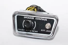 Vintage Rear Seat Car Auto Speaker Control with Black Knob, Oldtimer, Japan, NOS