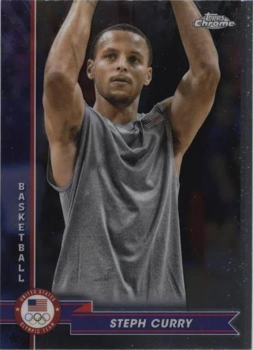 2024 Topps Chrome U.S. Olympic & Paralympic Team and Hopefuls - Stephen Curry #40