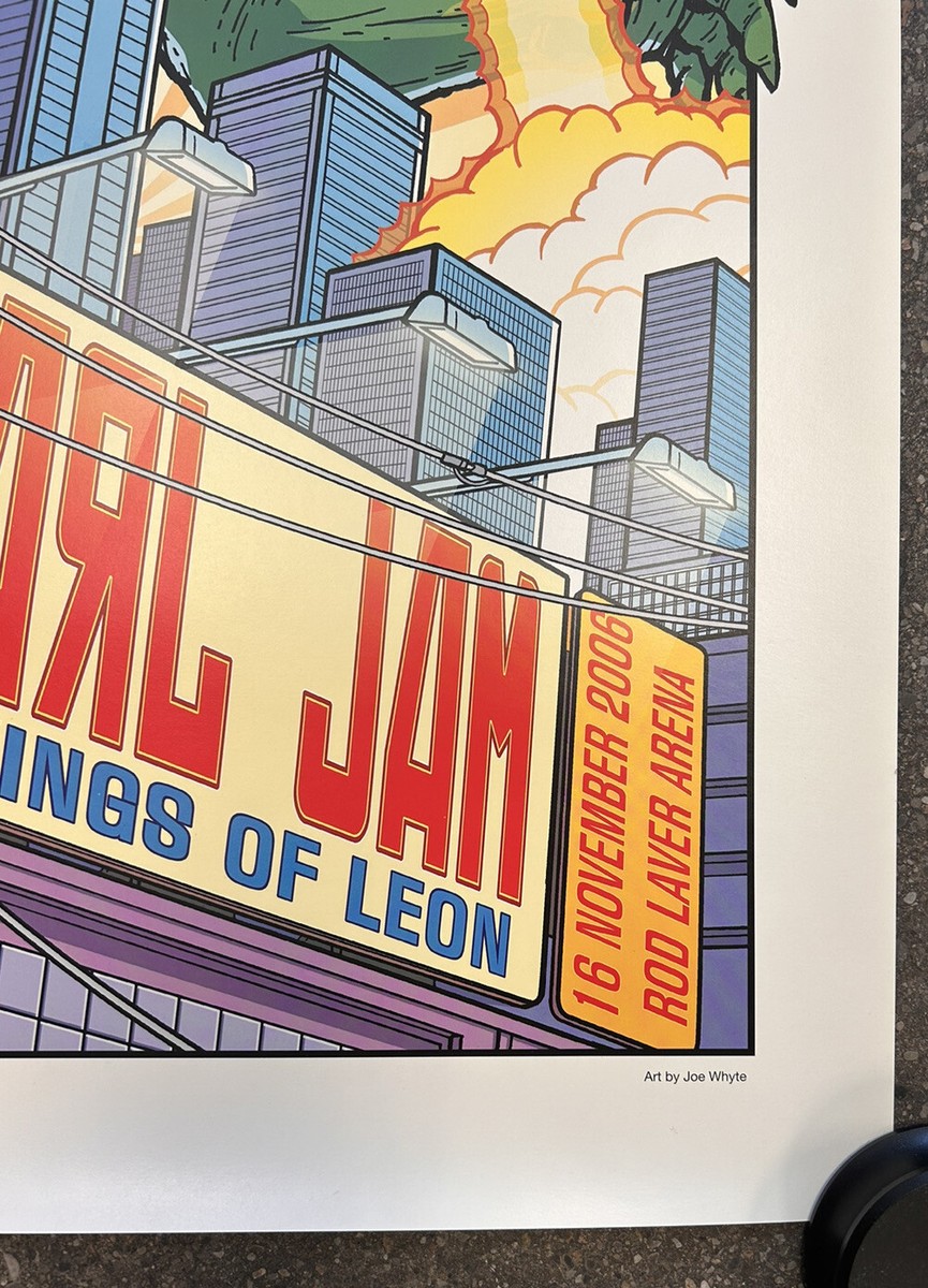 Pearl Jam w/ Kings of Leon Nov 16th, 2006 Rod Laver Arena Joe