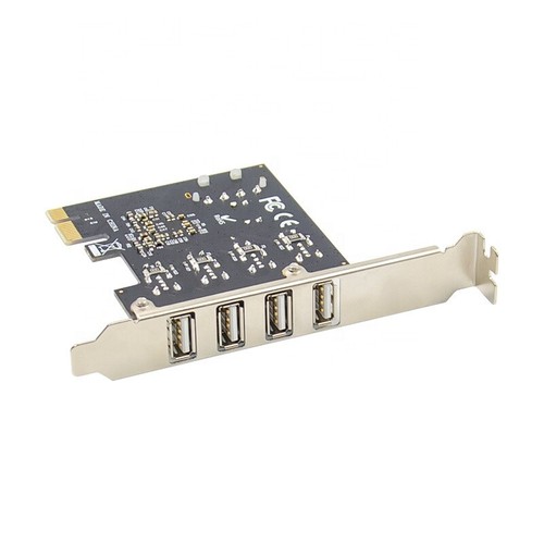 PCI-E to 4 Ports USB 2.0 Converter card PCIE USB2.0 Adapter Card MCS9990 Chipset - Picture 4 of 4